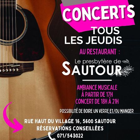Le Presbytere De Sautour Eksteriør billede
